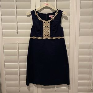 Navy Lilly Pulitzer dress